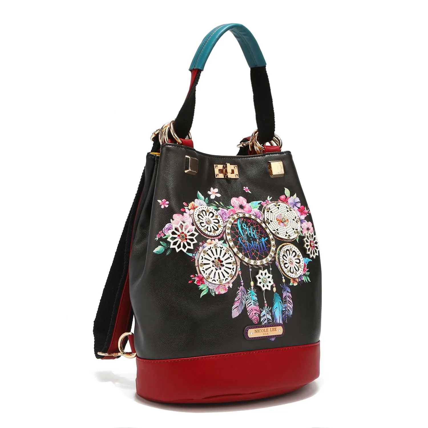 MULTIFUNCTIONAL BUCKET BAG BACKPACK