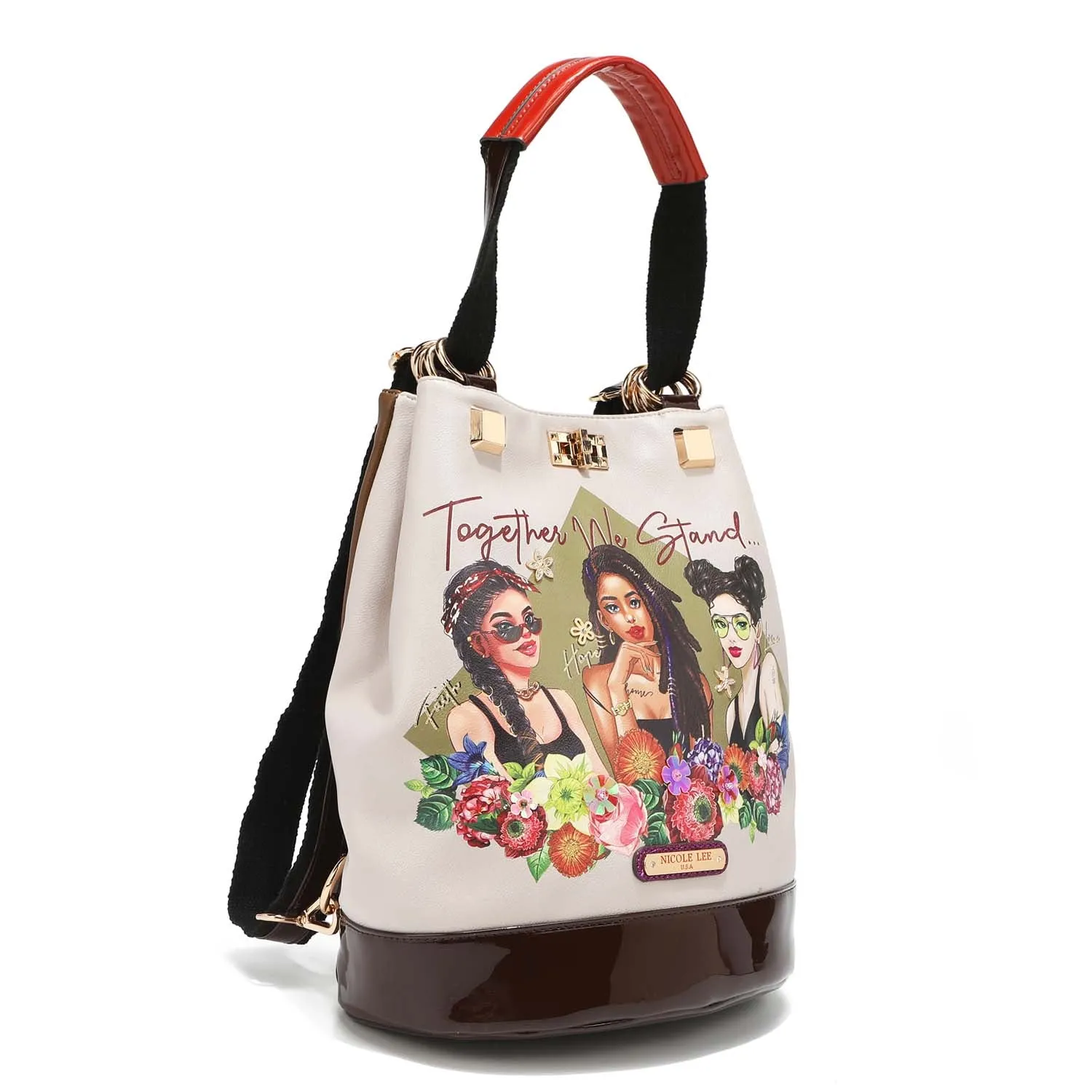 MULTIFUNCTIONAL BUCKET BAG BACKPACK