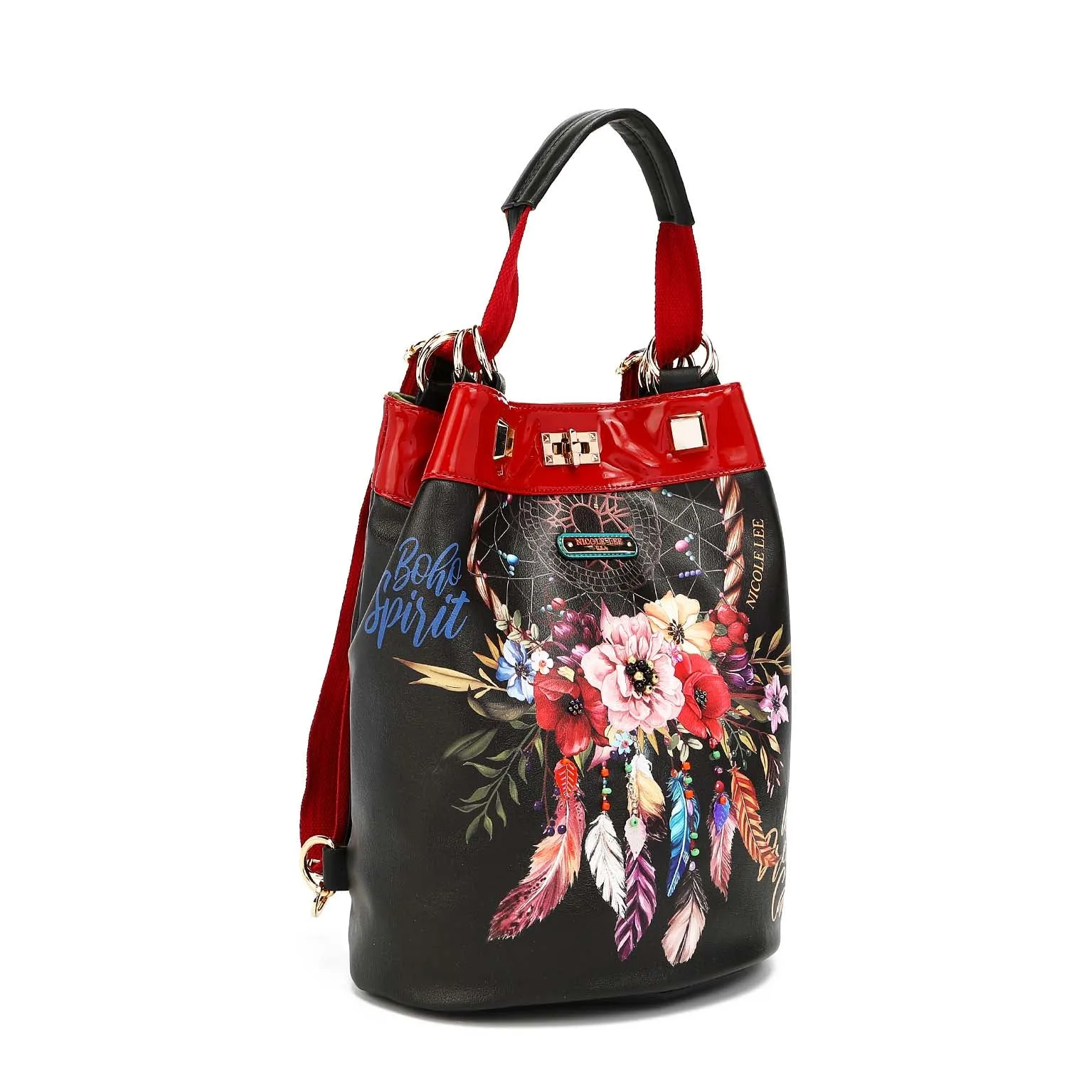 MULTIFUNCTIONAL BUCKET BAG BACKPACK