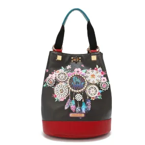 MULTIFUNCTIONAL BUCKET BAG BACKPACK