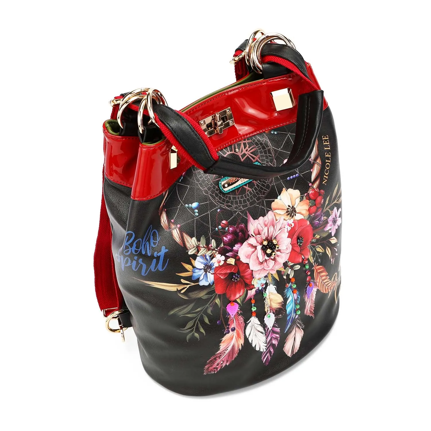 MULTIFUNCTIONAL BUCKET BAG BACKPACK