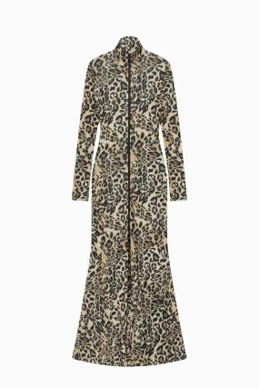 Nanushka Blaize Maxi Dress - Leopard