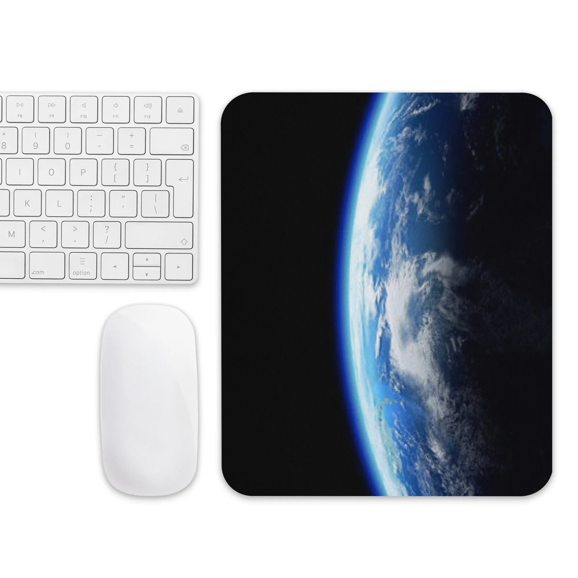 Padded Non-Slip Mousepad - Earth