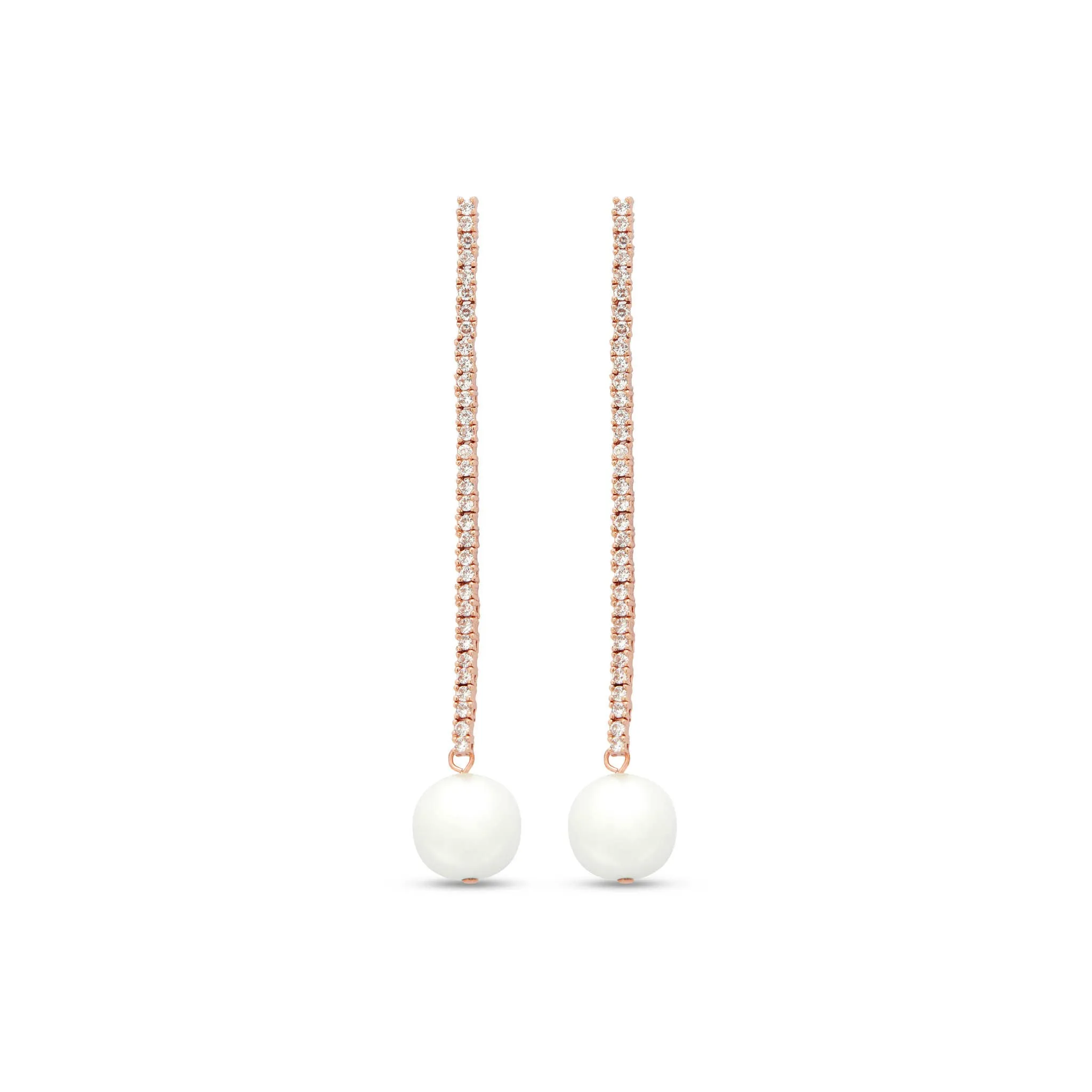 Reflection Pearl Earrings