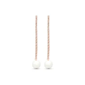 Reflection Pearl Earrings