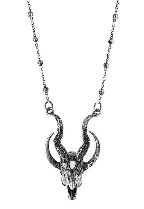 Restyle - Skull Pendant Silver - Necklace