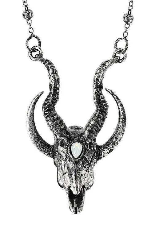 Restyle - Skull Pendant Silver - Necklace