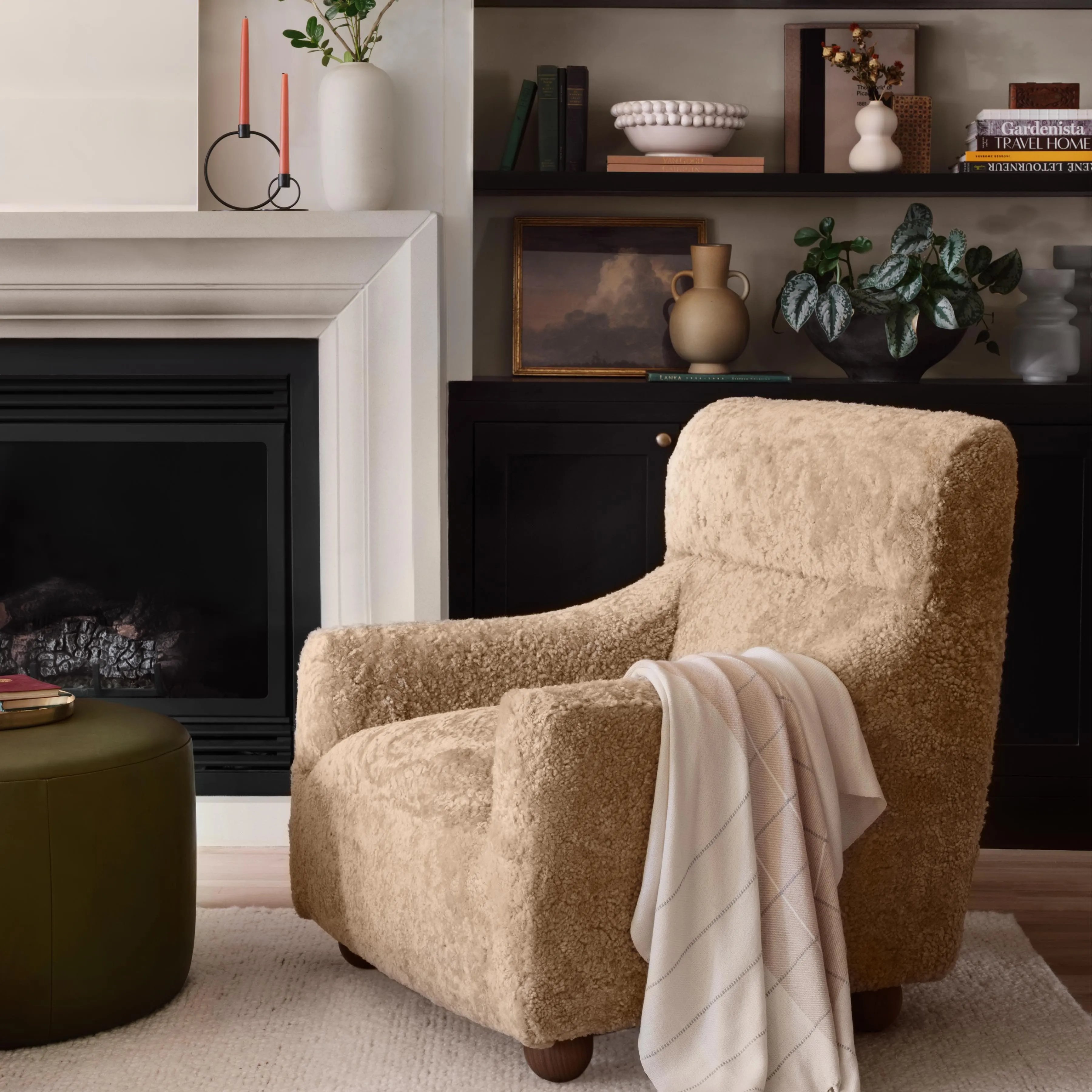 Vale Shearling Armchair