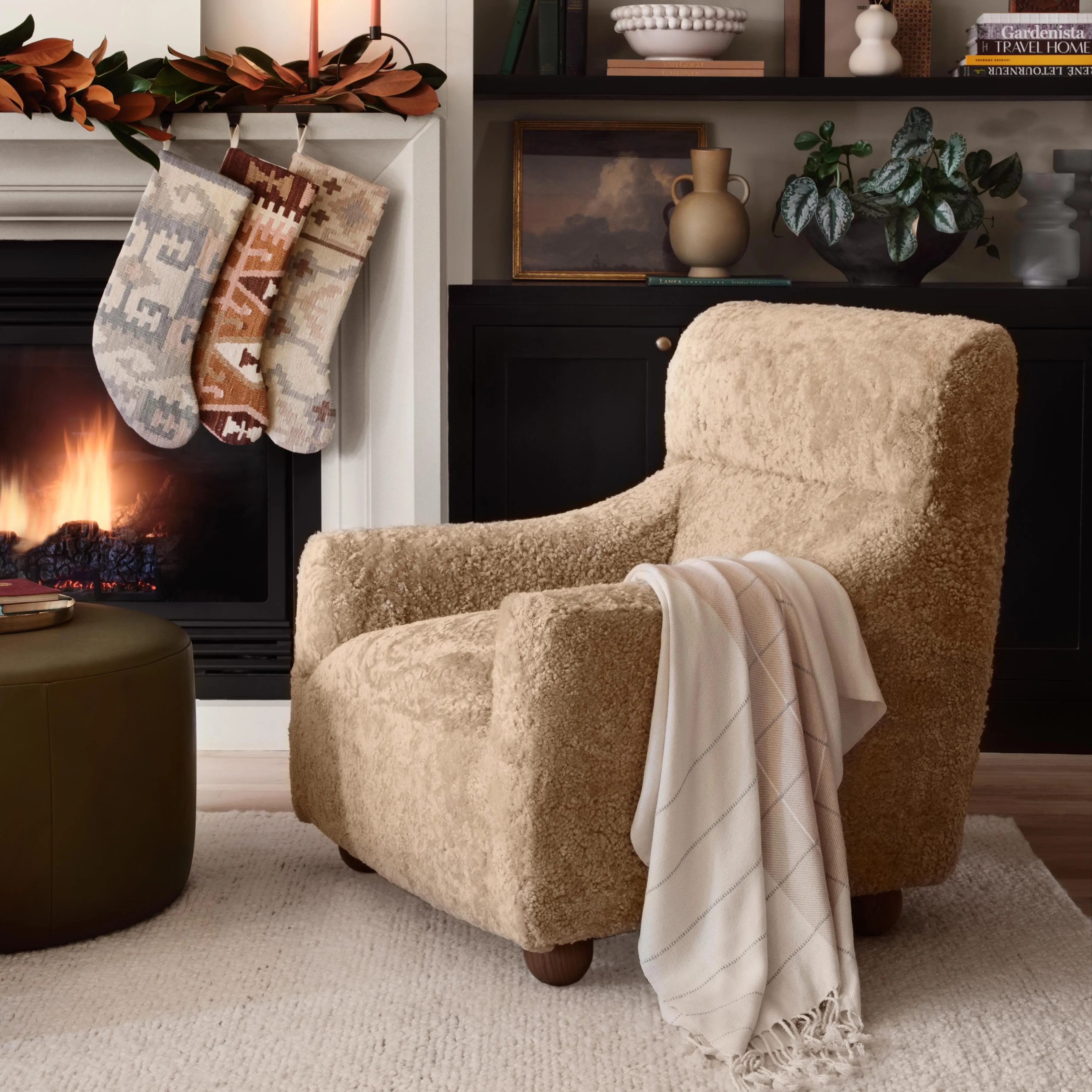 Vale Shearling Armchair