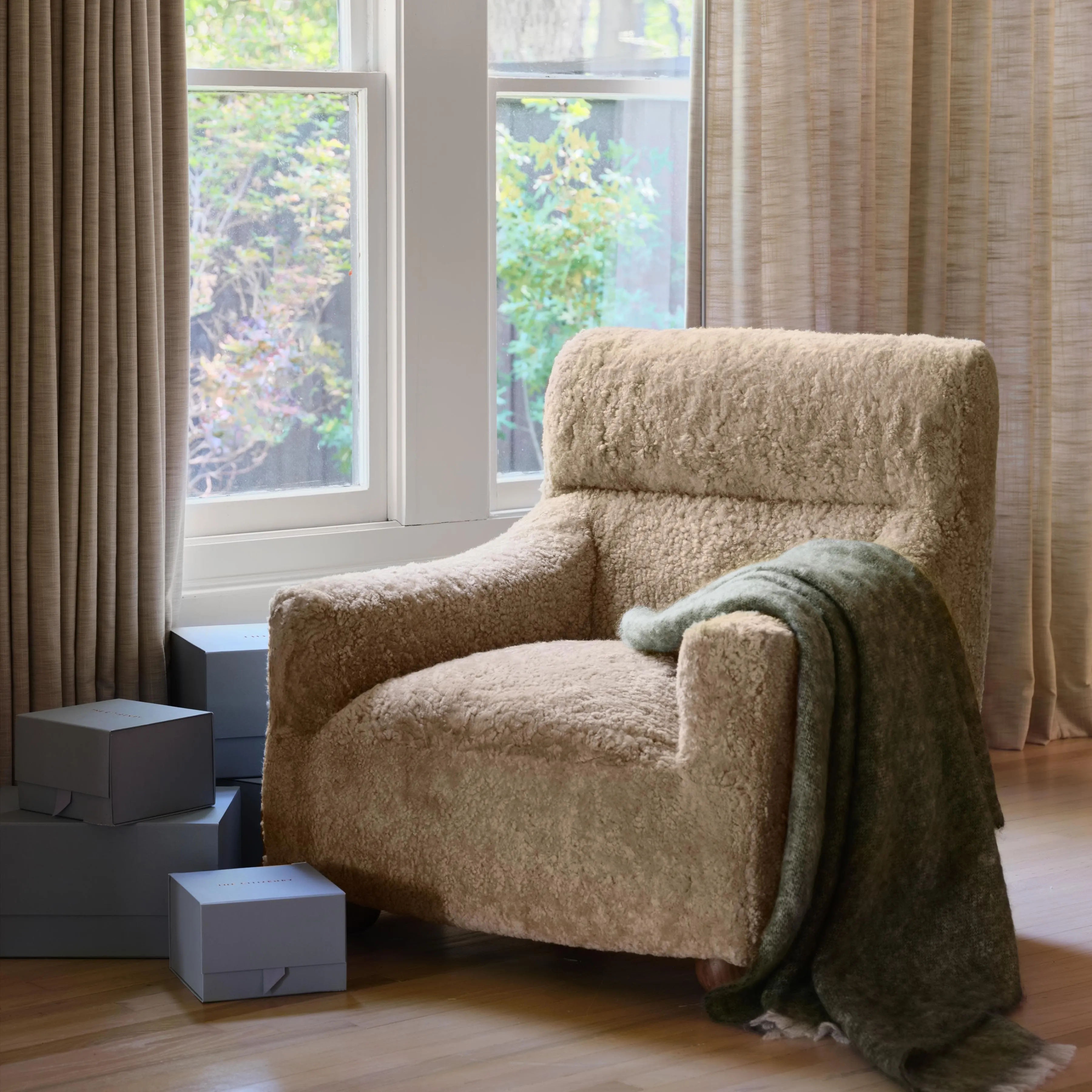 Vale Shearling Armchair