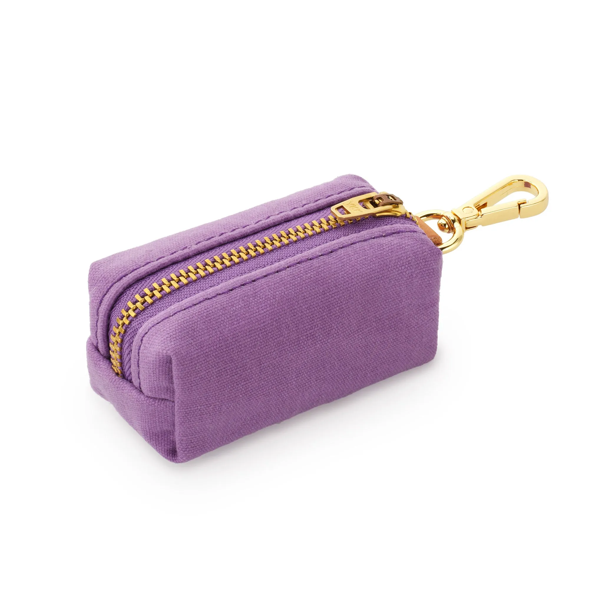 Violet Waxed Canvas Waste Bag Dispenser