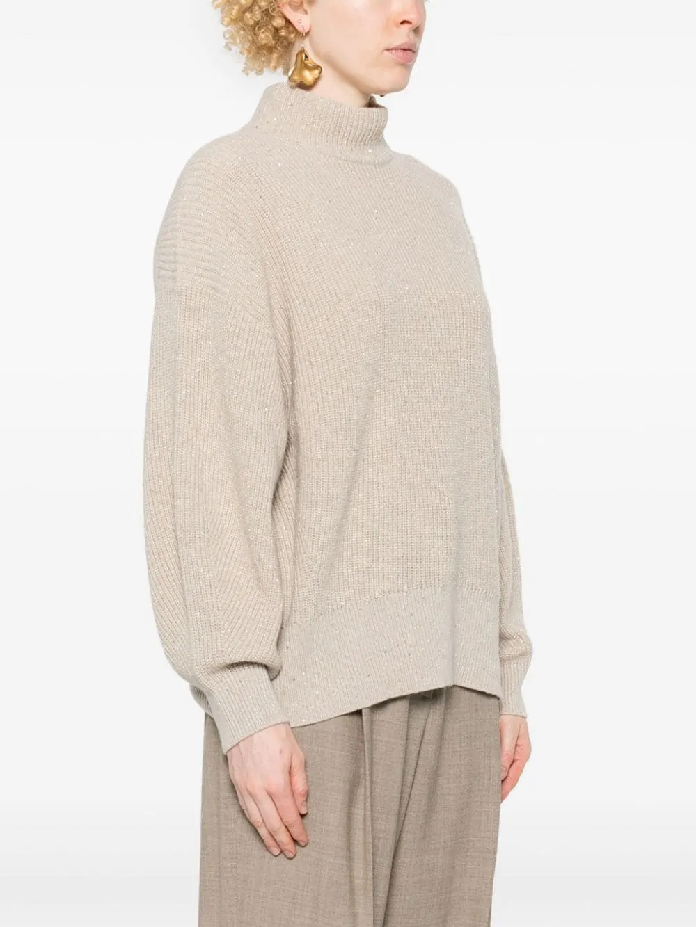 WOOL AND CASHMERE BLEND JUMPER