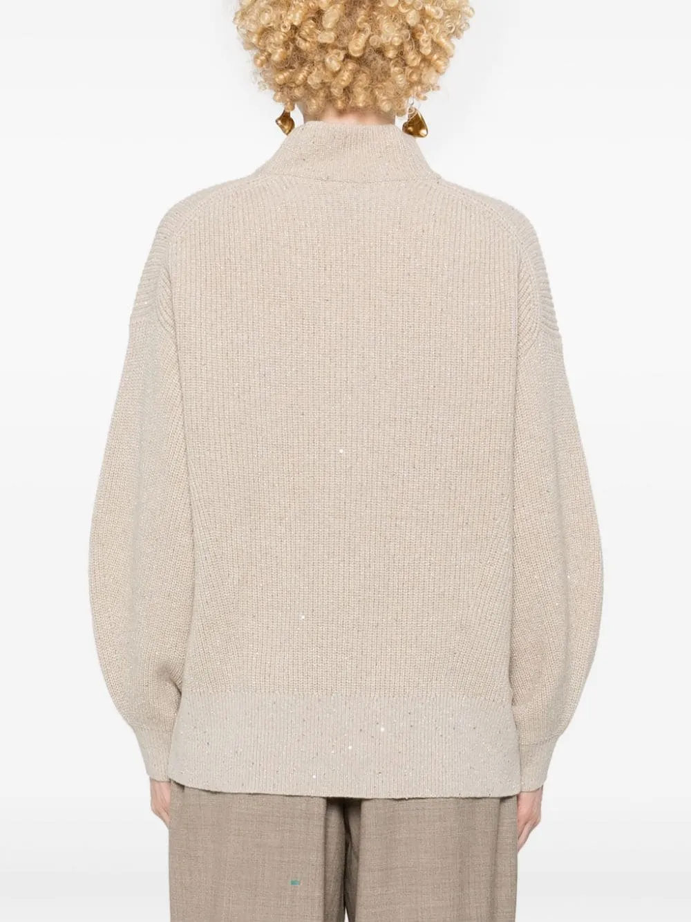 WOOL AND CASHMERE BLEND JUMPER